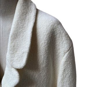 Zara crop 52% wool jacket